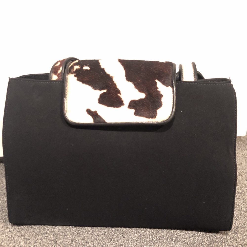 Donald J Pliner Haircalf over the shoulder purse